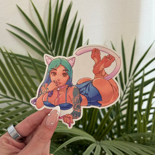 KittyPeach Sticker